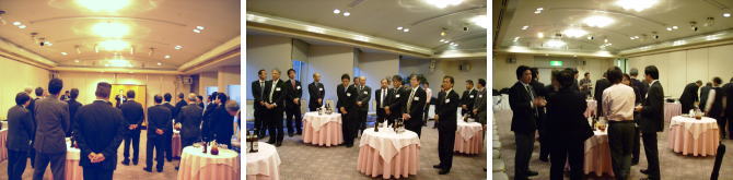 懇親会
